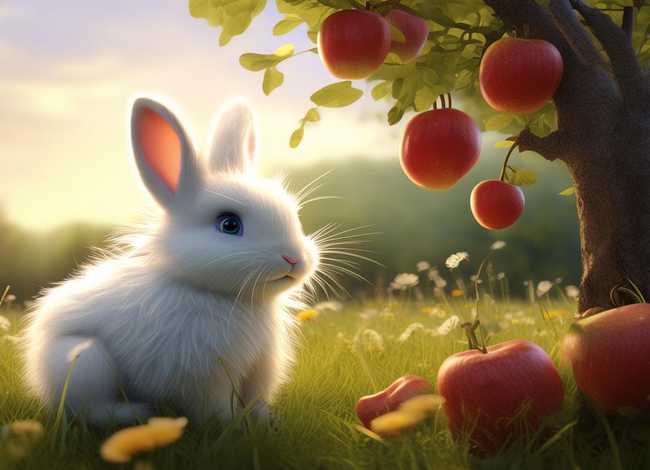 小白兔的儿童故事短文 - 小白兔的故事原文
