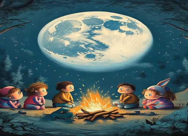关于月亮的儿童神话故事；有哪些关于月亮的神话故事？