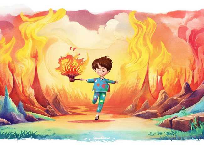 儿童故事抱薪救火；抱薪救火故事视频