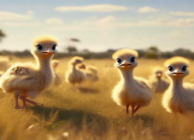 鸵鸟幼儿故事，鸵鸟幼儿故事大全