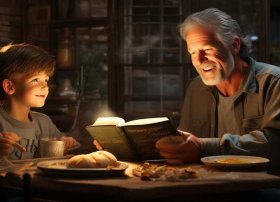 讲故事父与子全集，讲故事父与子全集,午饭