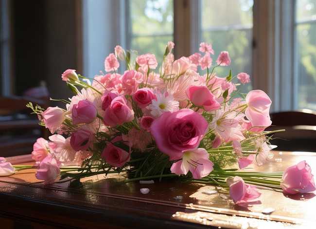 一束鲜花的故事、一束鲜花的故事视频