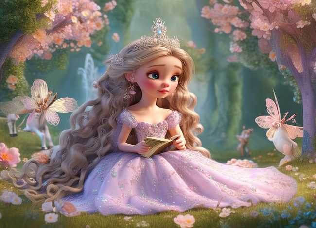 儿童故事小公主设计师 小公主幼儿故事 儿童故事小公主设计师 小公主幼儿故事