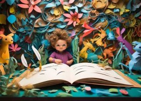 儿童故事纸；纸的故事幼儿绘本