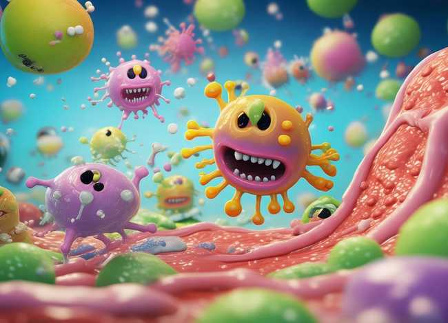 感冒病菌大作战故事 感冒病菌大作战绘本故事图片