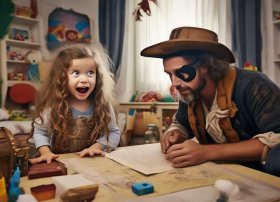 爸爸角色扮演儿童故事、角色扮演爸爸女儿剧本