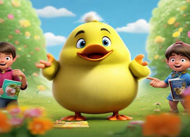 儿童故事聪明的小鸭子绘本（幼儿故事聪明的小鸭子绘本）