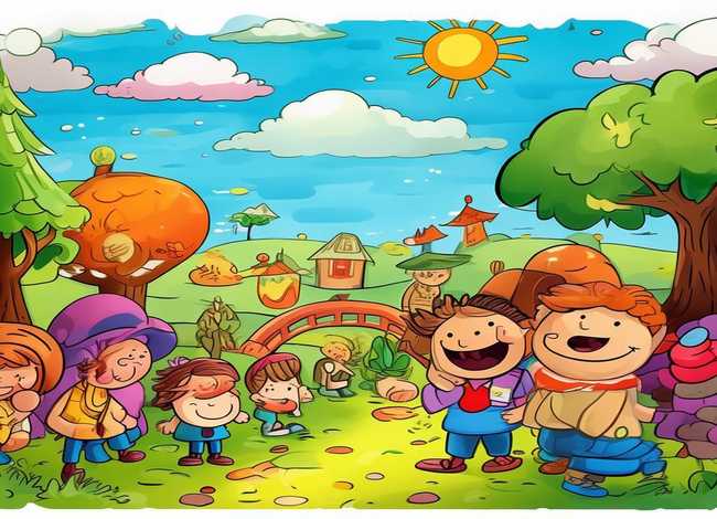 儿童游戏故事简笔画、幼儿游戏故事简笔画