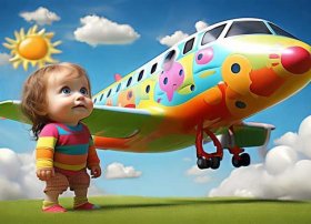 关于飞机儿童的故事简短（关于飞机的故事幼儿故事）