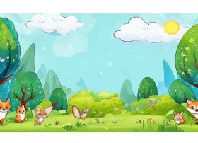 儿童故事ppt背景图片大全（儿童故事ppt背景图片）