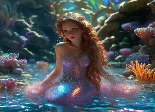 儿童故事人鱼的眼泪；人鱼的眼泪的故事