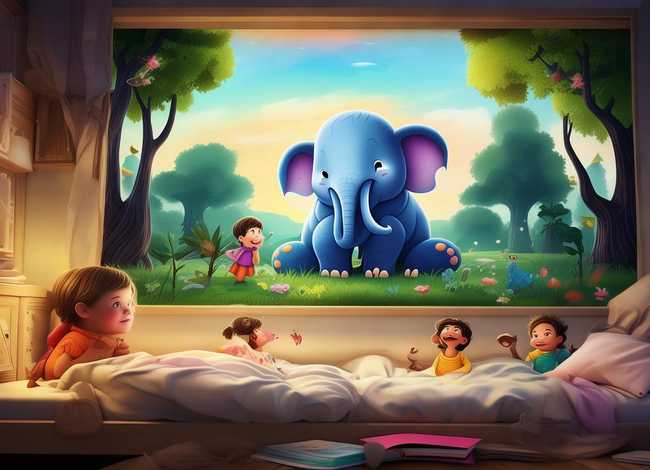 大象的故事儿童睡前故事 - 幼儿睡前故事大象的故事