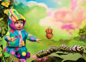 毛毛虫变蝴蝶故事、毛毛虫变蝴蝶故事幼儿园