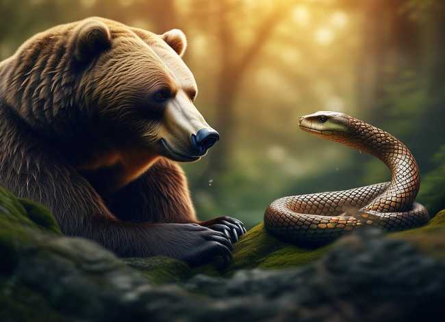 熊和蛇的故事,熊和蛇的故事简短 熊和蛇的故事,熊和蛇的故事简短