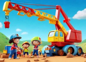 儿童吊车动画片；儿童吊车动画片有哪些