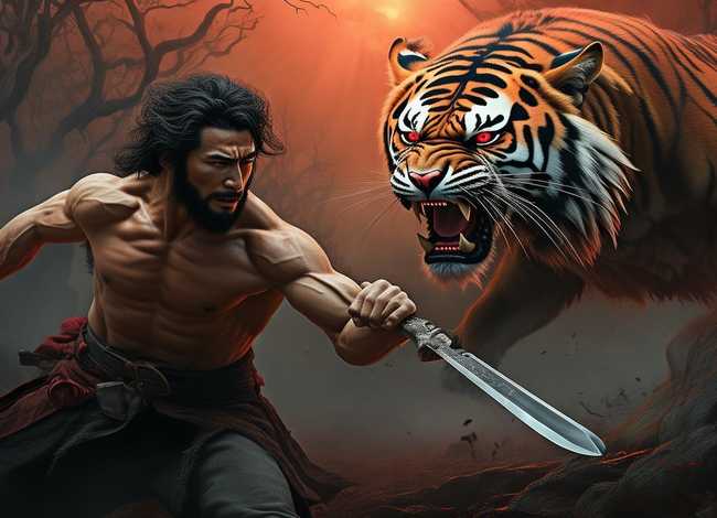 中国民间故事武松打虎，中国民间故事武松打虎的作者