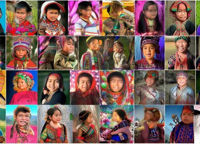 少数民族儿童服装图片大全 少数民族儿童服装图片大全集