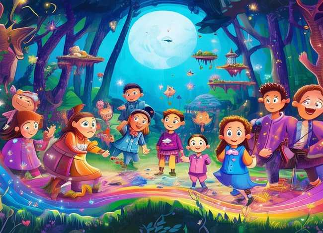 小孩儿童故事文字版图片；小孩故事大全文字版