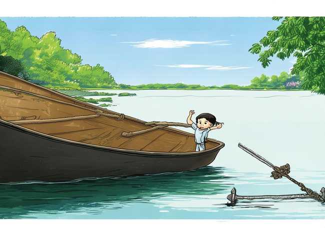 刻舟求剑少儿故事（刻舟求剑幼儿故事）