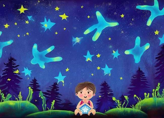 星星儿童的诗歌；星星的幼儿诗歌