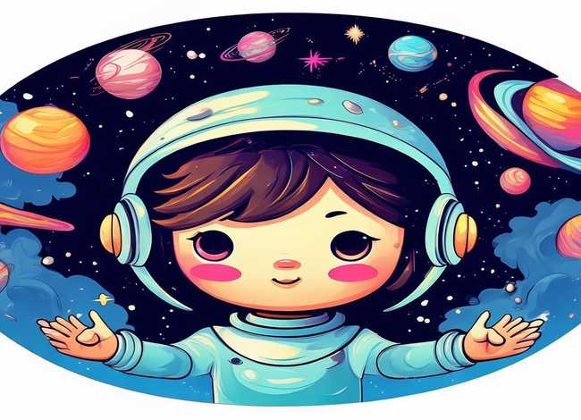 宇宙 儿童（宇宙 儿童简笔画）