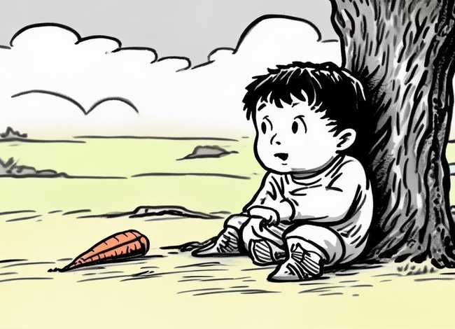 守株待兔儿童的故事50字；守株待兔的故事50字以下