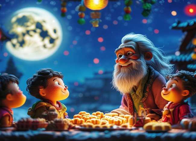 儿童故事中秋节传说（中秋节幼儿故事或传说）