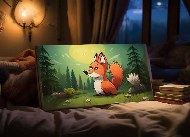 儿童讲故事睡前故事狼和狐狸 - 睡前小故事狼和狐狸