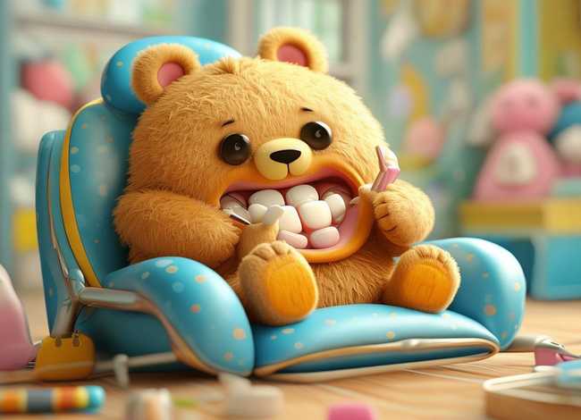小熊拔牙故事书 小熊拔牙故事书封面图片
