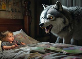 儿童睡前故事大灰狼的故事大全（小儿睡前故事大灰狼）
