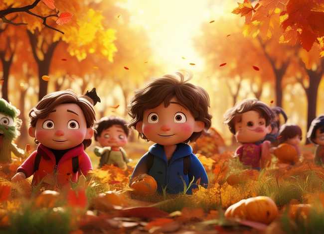 关于秋天的儿童视频、关于秋天的视频幼儿版