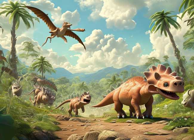 恐龙大冒险儿童故事 恐龙大冒险的故事在线音频