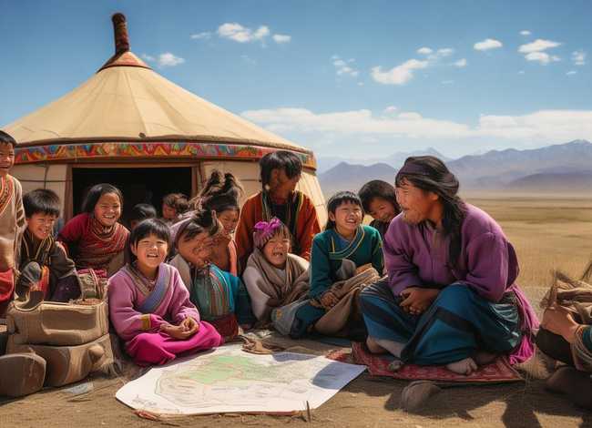 儿童蒙古故事绘本，蒙古族绘本故事