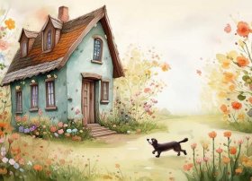 有故事的绘画简单可爱 有故事的绘画简单可爱图片