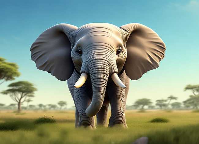 没有牙的大象,没有牙齿的大象 没有牙的大象,没有牙齿的大象