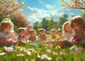 少儿春天的故事；少儿春天的故事在线听