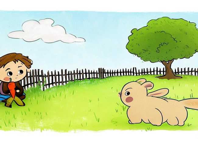 守株待兔故事儿童版；少儿故事守株待兔视频