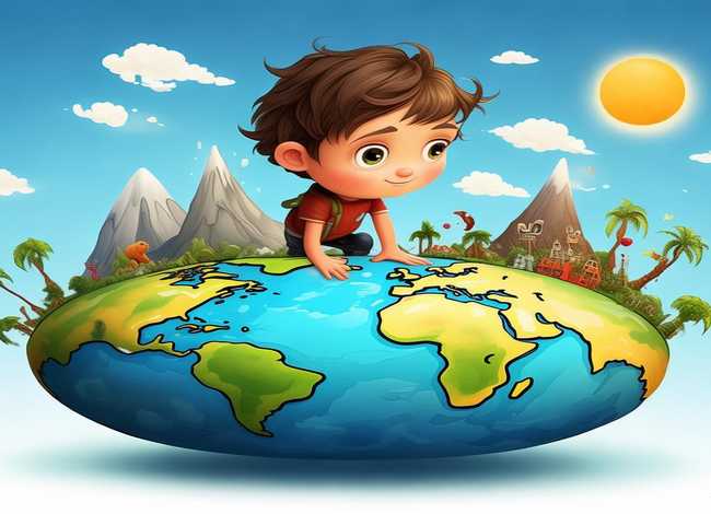地球科普儿童故事、科普地球的故事