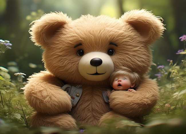 小熊抱抱儿童故事；小熊抱抱的故事