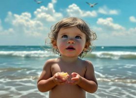 孩子看海的故事，孩子看海的故事怎么写