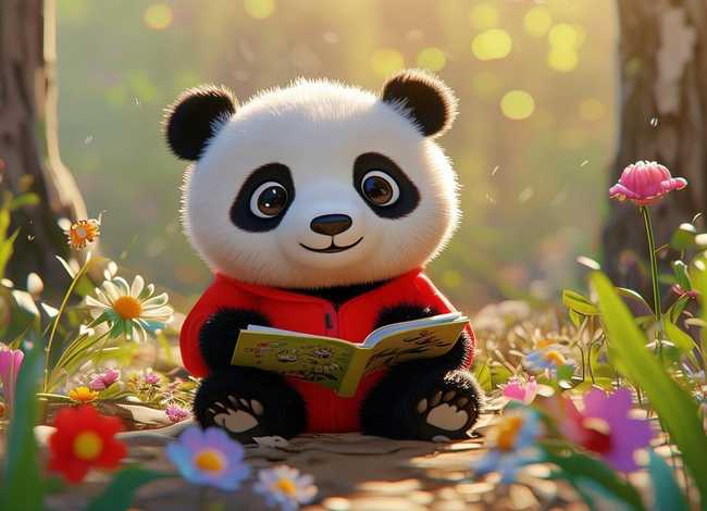 熊猫的儿童故事故事 - 关于熊猫的故事简短幼儿