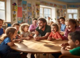 关于父亲的故事幼儿园（关于父亲的故事幼儿园中班）