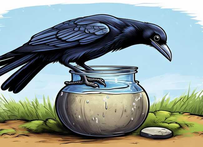 乌鸦喝水故事绘本图片6页完整版 乌鸦喝水的故事绘本图片8页 乌鸦喝水故事绘本图片6页完整版 乌鸦喝水的故事绘本图片8页