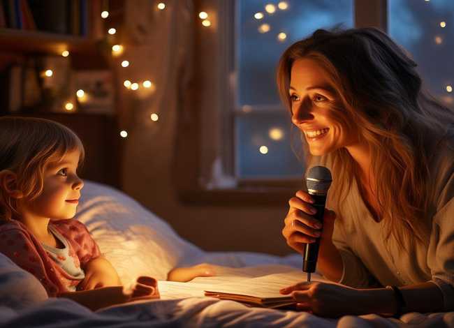 听抖音儿童睡前故事 - 抖音上那个讲睡前故事的是谁