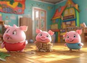 自制绘本故事书幼儿园；自制绘本故事书幼儿园三只小猪