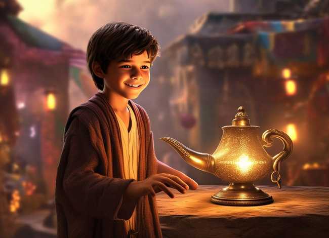 阿拉丁和神灯的故事在线听 阿拉丁和神灯的故事在线听书