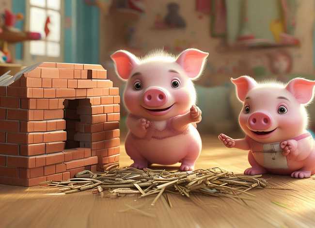 儿童启蒙绘本故事三只小猪、幼儿绘本故事三只小猪文字版 儿童启蒙绘本故事三只小猪、幼儿绘本故事三只小猪文字版