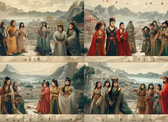 四大名著故事各10个 四大名著故事各10个人物