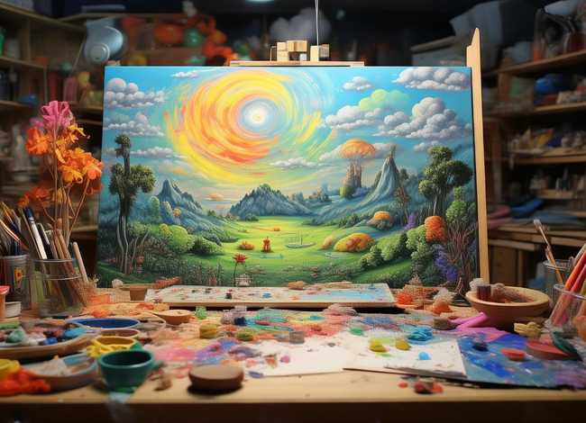 绘画小故事(绘画小故事图片大全) 绘画小故事(绘画小故事图片大全)