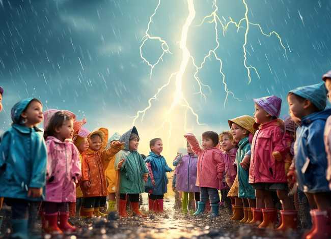 关于雷电的儿童故事 关于雷电的小故事